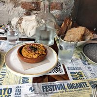 Muhammara at Distrito Vegano Invernadero in Madrid