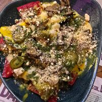 Chilliquelles at Distrito Vegano Invernadero in Madrid