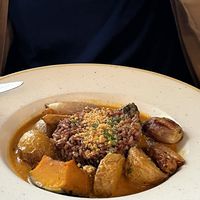 curri  at Distrito Vegano Invernadero in Madrid