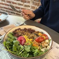   at Distrito Vegano Invernadero in Madrid