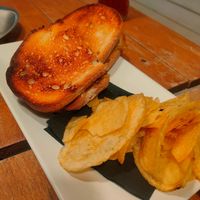 Panini con queso vegano at Good Mood in Santa Pola