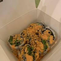 Jalapeño popper roll   at Sushi But Like Vegan in Washington
