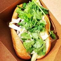 Bulgogi bahn mi   at Sushi But Like Vegan in Washington