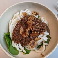 Vegan Bolognese Noodle Bowl. at beets&roots - Prinzenstraße in Berlin