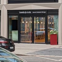 Restaurant from the outside. at beets&roots - Prinzenstraße in Berlin