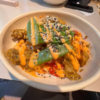 sesame vegan chicken noodle bowl😄  at beets&roots - Prinzenstraße in Berlin