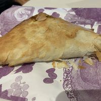 Vegan curry filo. So good I had 2!  at ADL - Muffin Break in Adelaide