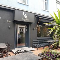 Outdoor seating at El Alebrije in Zurich