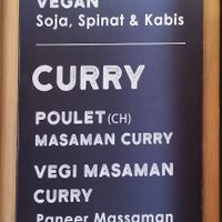 menu at Roots of Himalaya in Zurich