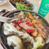 Claypot wok hey hor fun at Keat Lim Vegetarian 吉林素食 - Ang Mo Kio in Northeast Singapore