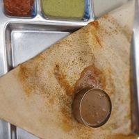 Vegetable Dosa at Saravanaa Bhavan in Rome