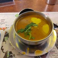 South Indian Soup at Saravanaa Bhavan in Rome