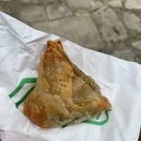 Spinach pastry from Gregory‘s, Malia, Greece at Gregory‘s in Crete