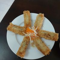 Fried spring roll #Veganuary at Tinh Tam Vegan in Hue