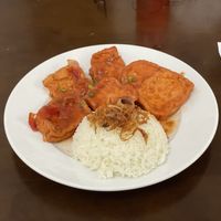 Tofu with lemongrass - Tinh Tam Vegan, Hue  at Tinh Tam Vegan in Hue