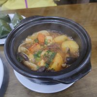 Vegetable curry (spicy) at Tinh Tam Vegan in Hue