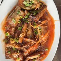 Tamarind eggplantt  at Tinh Tam Vegan in Hue