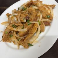 Lemongrass chicken  at Tinh Tam Vegan in Hue