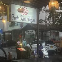 the address is somehow not correctly added here - look for this sign  at Tinh Tam Vegan in Hue