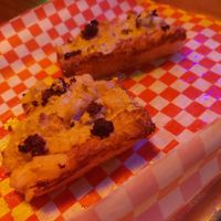 Vegan sausage pizza mostly eaten at Red Dwarf in Las Vegas
