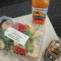 Hummus, smoothie and bar at YYZ - Bar 120 - T1 in Toronto