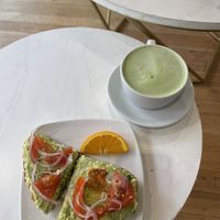   at Meraki Coffee Co in Eugene