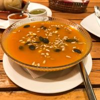 Pumpkin cream soup  at 13% in Mallorca