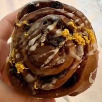 Chelsea bun  #Veganuary at Tebay Services Southbound in Orton