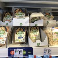 Veggie protein options   at DM-Drogerie Markt in Munich