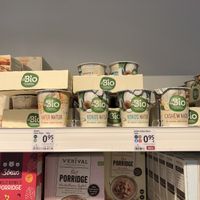 Plant yogurts  at DM-Drogerie Markt in Munich