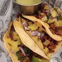 Tacos Pastor at La Loncheria Bcn in Barcelona