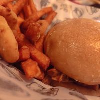 Pulled Jack fruit BBQ at La Loncheria Bcn in Barcelona