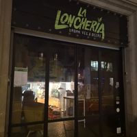 Outside at La Loncheria Bcn in Barcelona