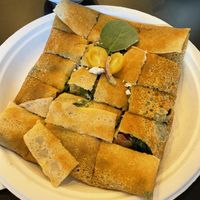 Crepe with vegan cheese (and gluten free!)  at La Tartine in West Chester