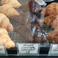 current menu: vegan croissants (August 2022) at Nuldam Space - 널담은공간 경복궁점 in Seoul