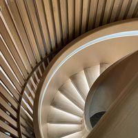 Beautiful staircase  at Nuldam Space - 널담은공간 경복궁점 in Seoul