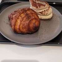 Mocha Crossaint at Nuldam Space - 널담은공간 경복궁점 in Seoul