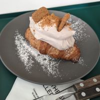 Speculoos croissant at Nuldam Space - 널담은공간 경복궁점 in Seoul