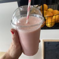 Strawberry milkshake   at O Ninho Family Bar in Lagos