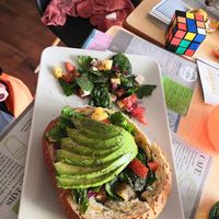 Vegan nest at O Ninho Family Bar in Lagos