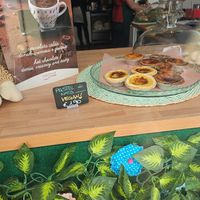 Vegan nata at O Ninho Family Bar in Lagos