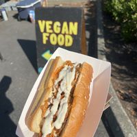 Buffalo cheesesteak at Sammies in Bellingham