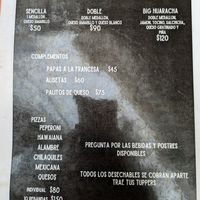 Menu 2 of 2, April 2023 at V De Vegano  in Mexico City