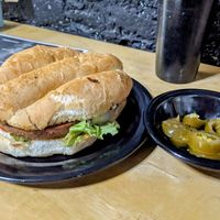 Torta at V De Vegano  in Mexico City