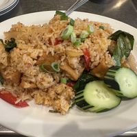 Kinn Basil Fried Rice with Tofu  at Kinn Thai Cuisine in Fort Collins