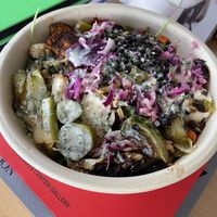 Cava greens and grain bowl with herb tahini dressing 😋  at CAVA in Fort Worth