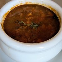 🥣🫘 Sopa Soy Otoño  - $10.6k at Crepes & Waffles - San Pedro in Cartagena