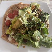 Vegan crepe  at Crepes & Waffles - San Pedro in Cartagena