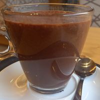 hot chocolate with oat milk 4,80€ at Confectionery Zima in Radovljica