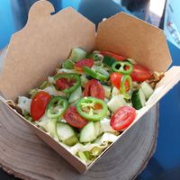 Vegan kapsalon at Mr. Vegan Foodbar in Groningen